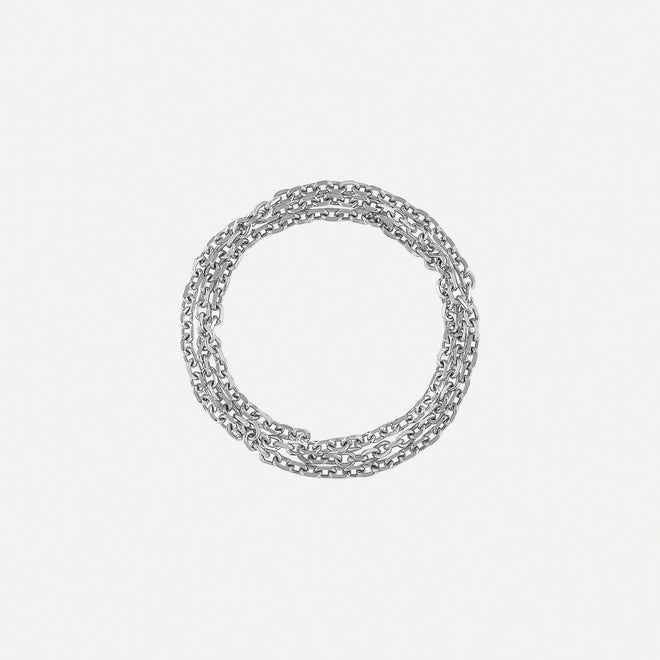 Basic Chain Ring Trio by Kelly Bello Design