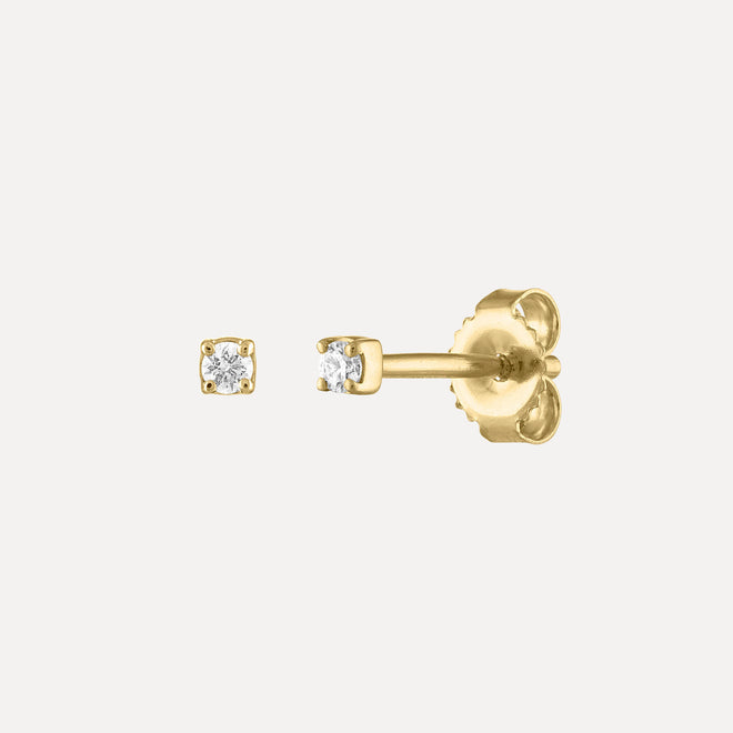 Classic Diamond Stud Earrings