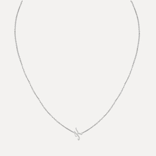 Cursive Letter Necklace
