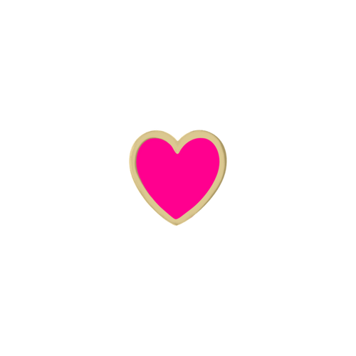 Enamel Mini Heart Charm - Kelly Bello Design