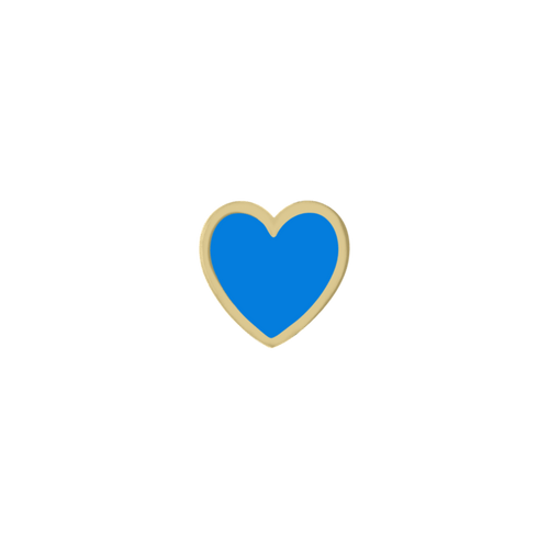 Enamel Mini Heart Charm - Kelly Bello Design