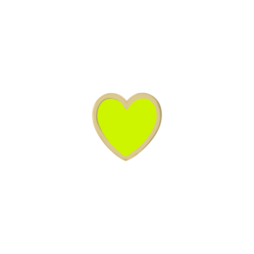 Enamel Mini Heart Charm - Kelly Bello Design