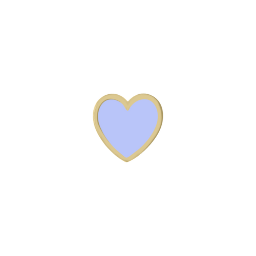 Enamel Mini Heart Charm - Kelly Bello Design