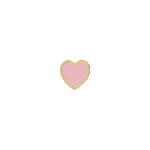 Enamel Mini Mini Heart Charm - Kelly Bello Design