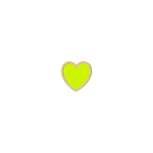 Enamel Mini Mini Heart Charm - Kelly Bello Design