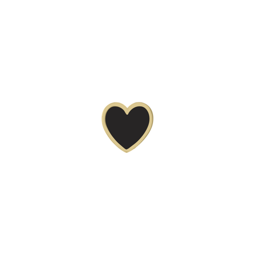 Enamel Mini Mini Heart Charm - Kelly Bello Design