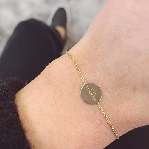 Medical Disk Bracelet - Kelly Bello Design