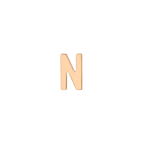 Mini Letter Charm - Plain - Kelly Bello Design