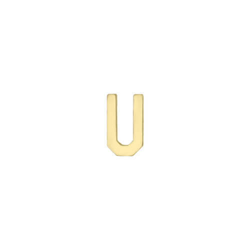 Mini Letter Charm - Plain - Kelly Bello Design