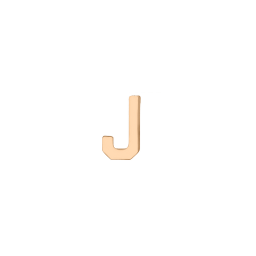 Mini Letter Charm - Plain - Kelly Bello Design