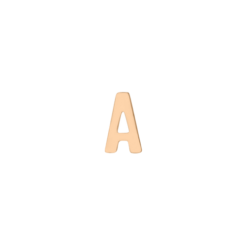 Mini Letter Charm - Plain - Kelly Bello Design