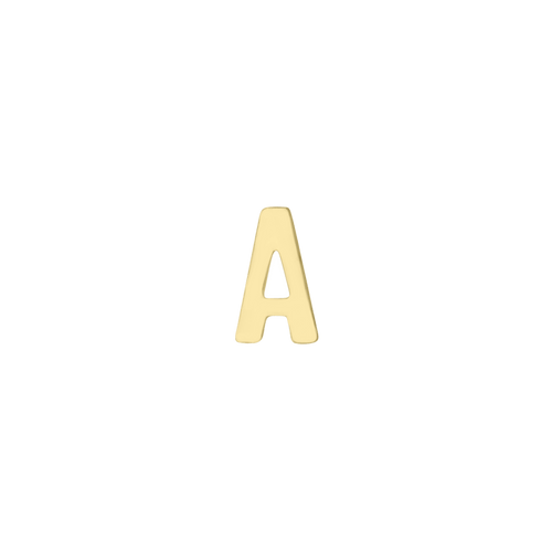 Mini Letter Charm - Plain - Kelly Bello Design
