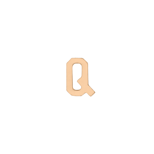 Mini Letter Charm - Plain - Kelly Bello Design