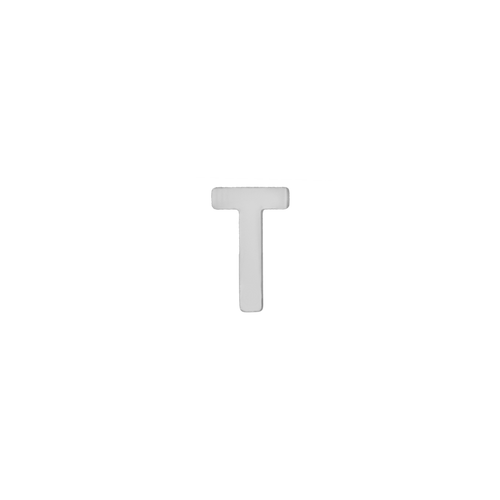 Mini Letter Charm - Plain - Kelly Bello Design