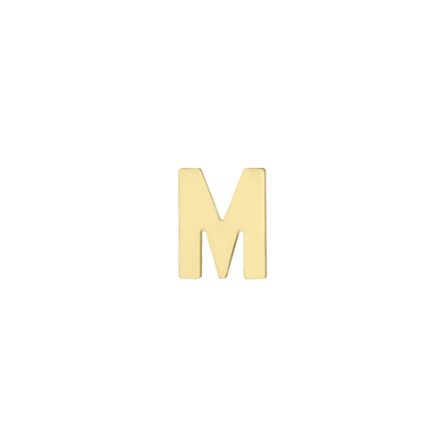 Mini Letter Charm - Plain - Kelly Bello Design