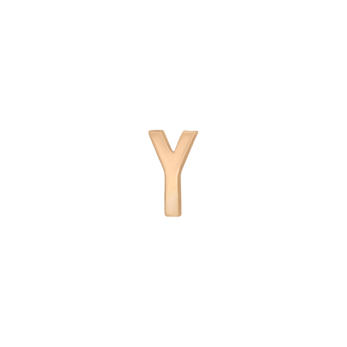 Mini Letter Charm - Plain - Kelly Bello Design