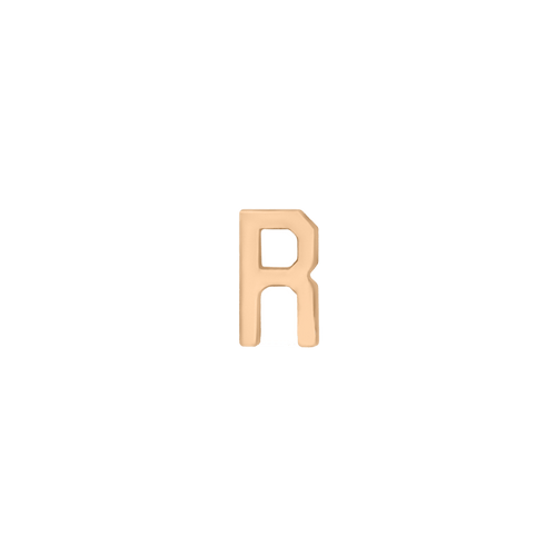 Mini Letter Charm - Plain - Kelly Bello Design