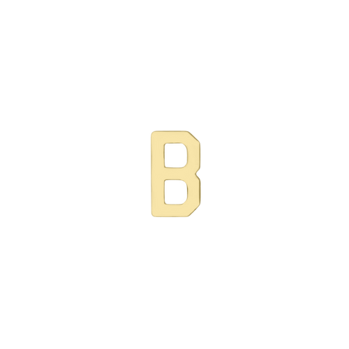 Mini Letter Charm - Plain - Kelly Bello Design