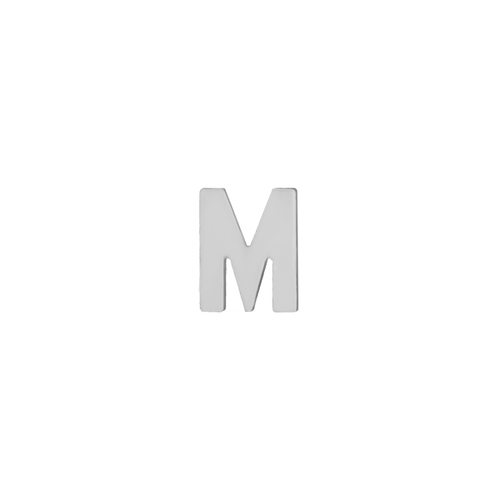 Mini Letter Charm - Plain - Kelly Bello Design