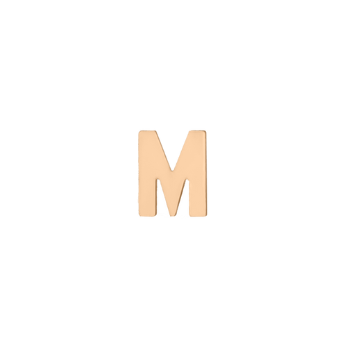 Mini Letter Charm - Plain - Kelly Bello Design