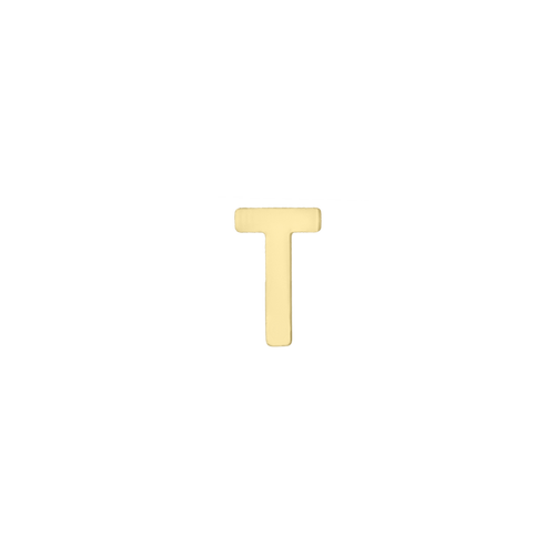 Mini Letter Charm - Plain - Kelly Bello Design