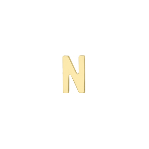 Mini Letter Charm - Plain - Kelly Bello Design