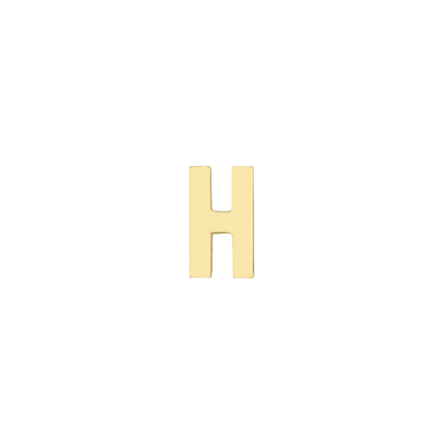 Mini Letter Charm - Plain - Kelly Bello Design