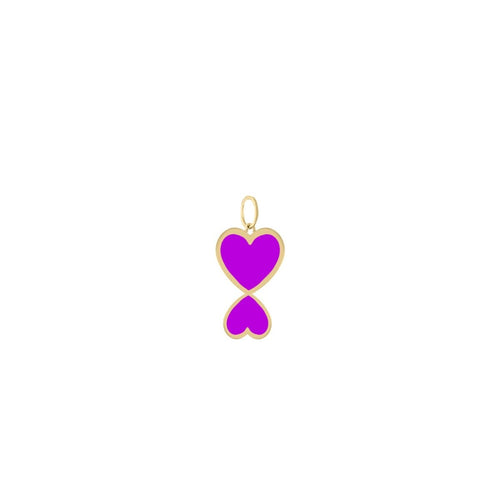 Mommy + Me Enamel Necklace Charm - Kelly Bello Design