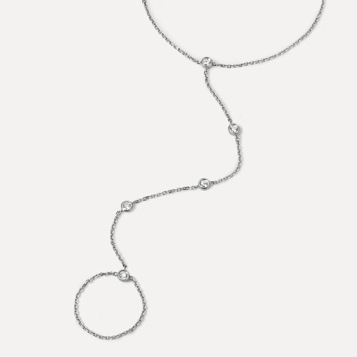 Diamond Hand Chain Bracelet