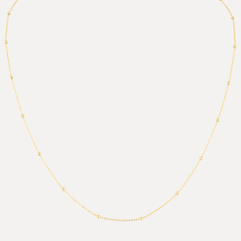 Mini Pave Cross Necklace