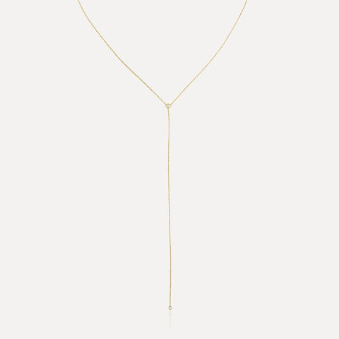 Mini Mini Enamel Hearts Station Necklace