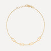 Mini Mini Enamel Hearts Station Necklace