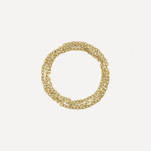 Basic Chain Ring Trio by Kelly Bello Design