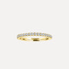 Single Prong Diamond Eternity Band