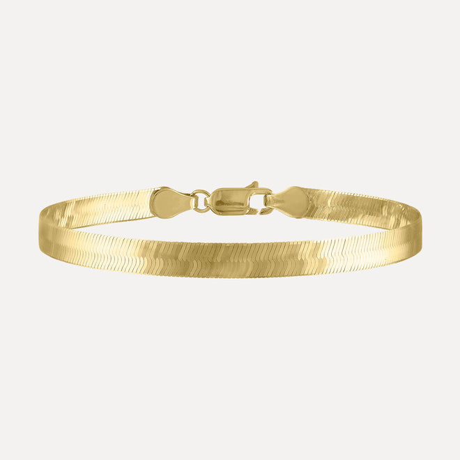 Herringbone Bracelet by Kelly Bello Design