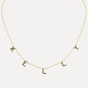 Thin Long Link Necklace