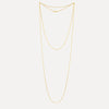 Mini Mini Enamel Hearts Station Necklace