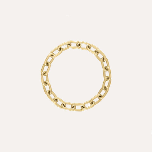 Long Link Chain Ring | 2.95 mm