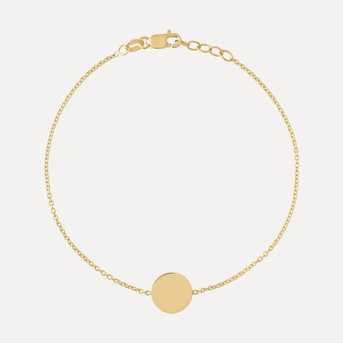 Personalized Disk Bracelet