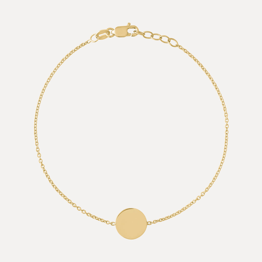 Personalized Disk Bracelet