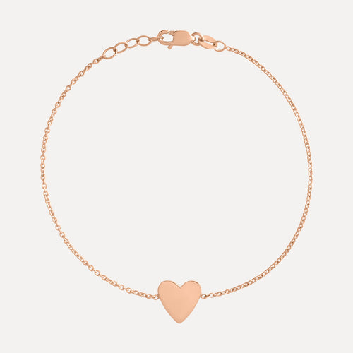 Personalized Heart Bracelet
