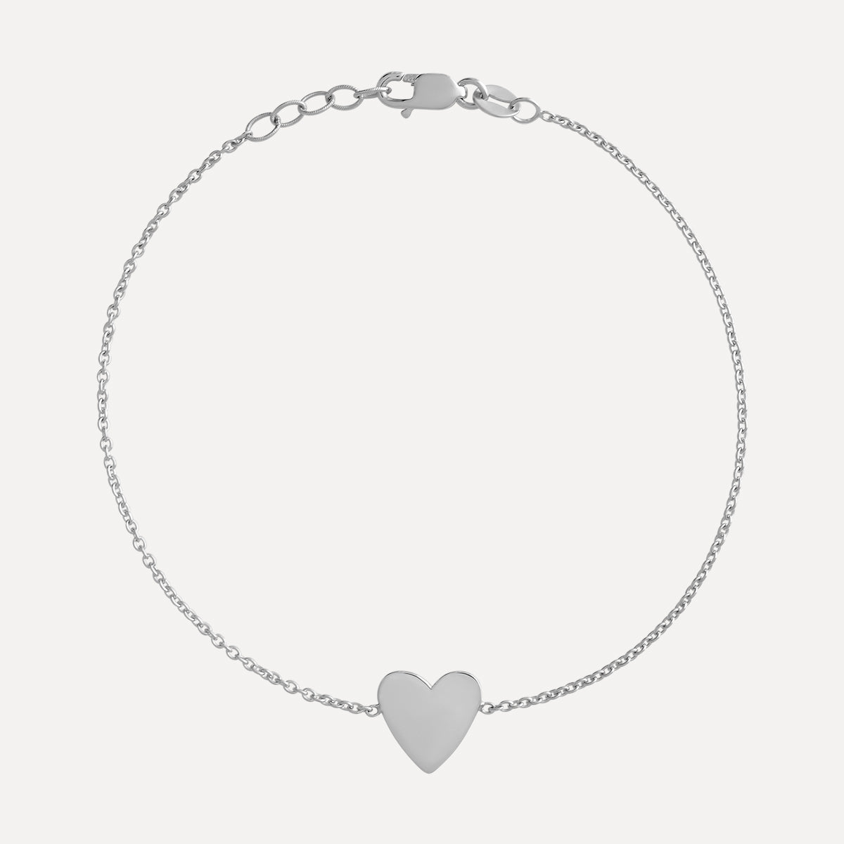 Personalized Heart Bracelet Kelly Bello Design
