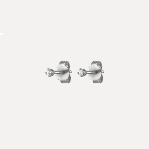 Micro Diamond Stud Earrings