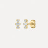Two Tone Diamond Eternity Band
