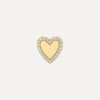Enamel Letter Charm - Lime