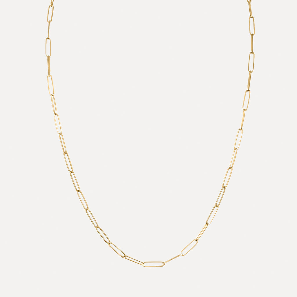 Mini Long Link Necklace