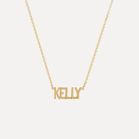 Mini Letter Necklace (custom)