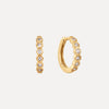 Noa Double Diamond Studs