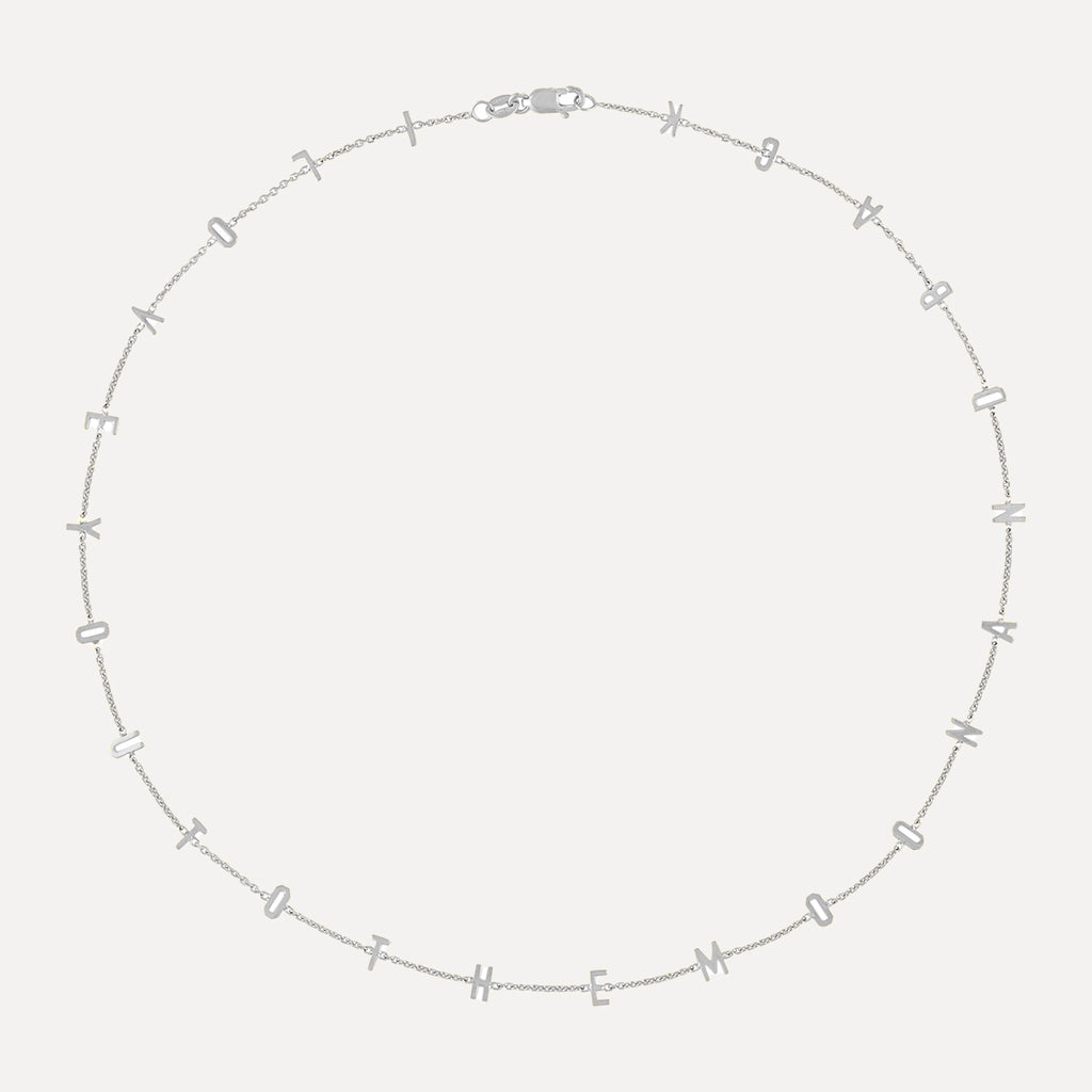 Say It Necklace (Custom)