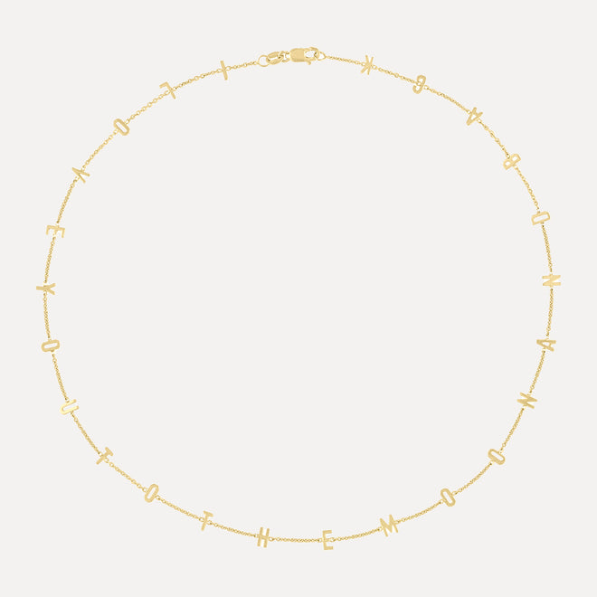 Say It Necklace (Custom)